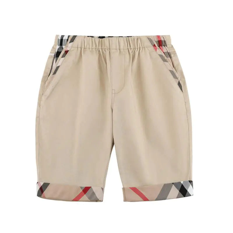 British Style Summer Shorts for Boys