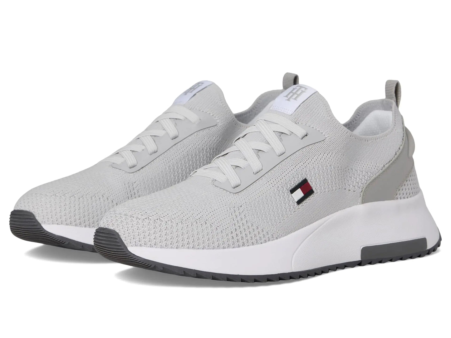 Tommy Hilfiger Womens Zaide Sneaker Light Grey 050 6