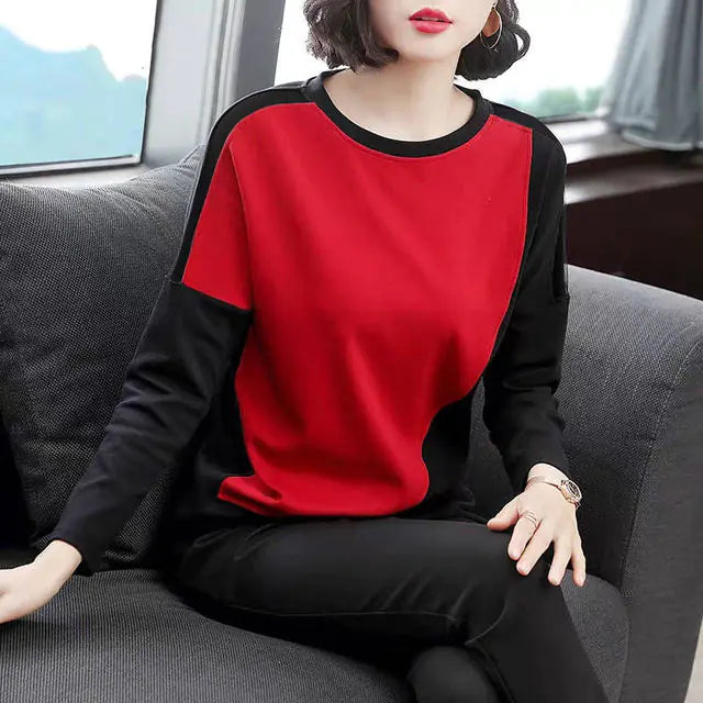 Asymmetric Fashion Tight T-Shirt
