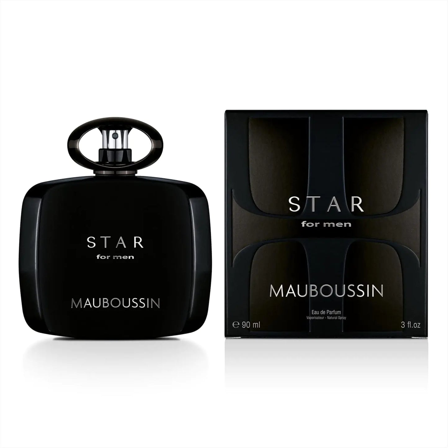 Mauboussin - Star For Men 90ml (3 Fl Oz) - Eau de Parfum for Men - Woody & Amber Scents
