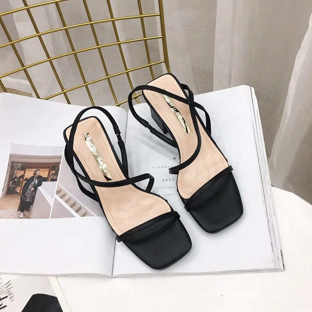 Fairy Style High Heel Roman Shoes for Women