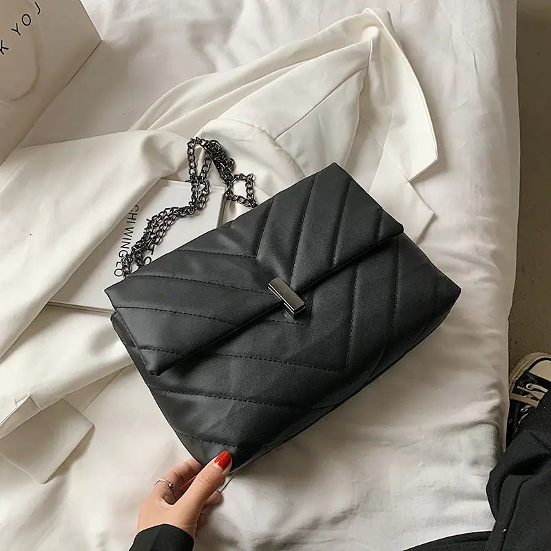 Women's Fashion Chain Crossbody Shoulder Bag