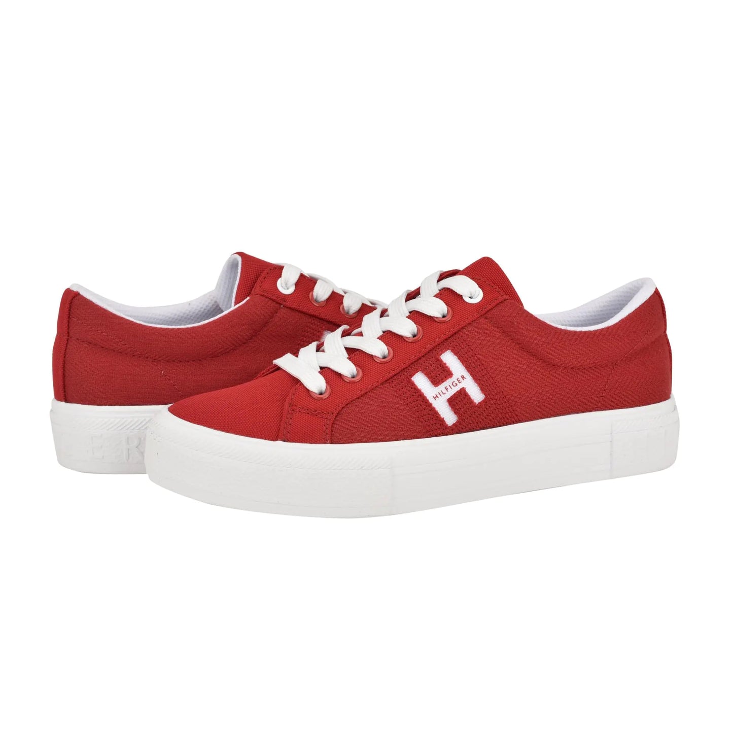 Tommy Hilfiger Womens Aconia Sneaker Medium Red 610 9