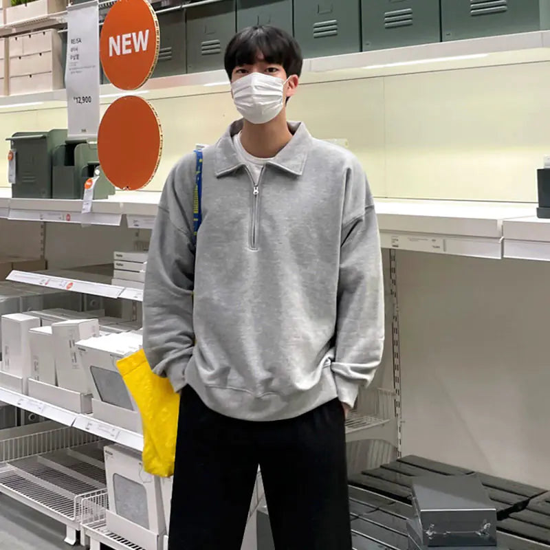 Men's Spring Autumn Casual Pullover Hoodies G331