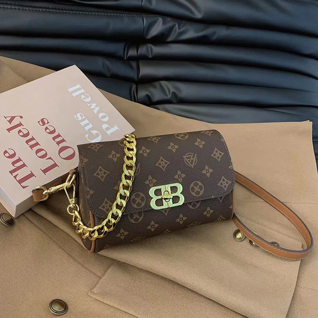 Louis Fanghua Women's Fashion Printed Casual Crossbody Bag