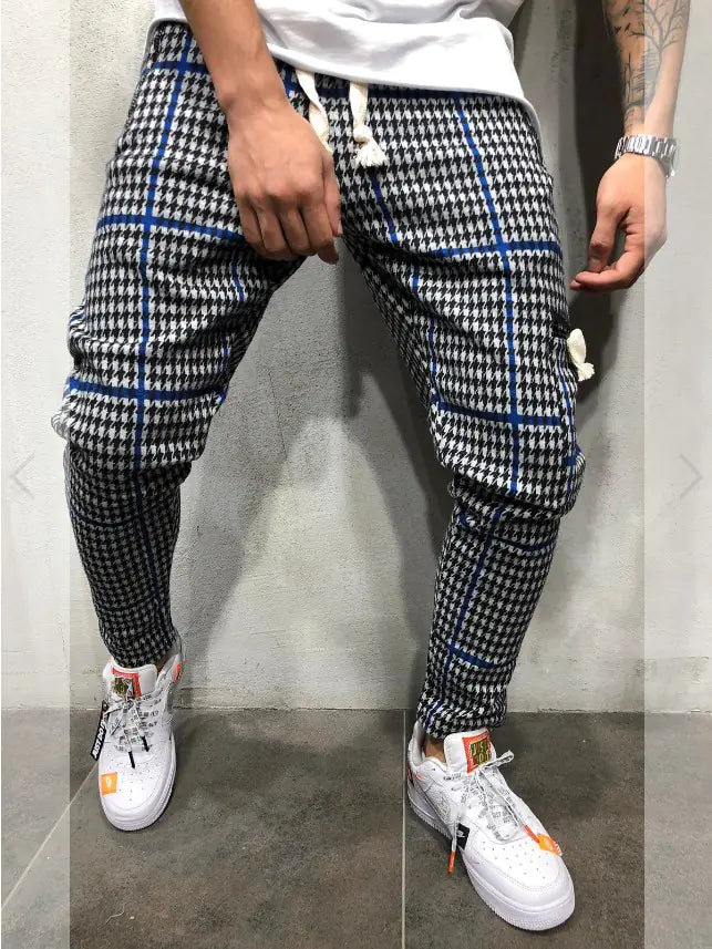 Casual Striped Sport Pants