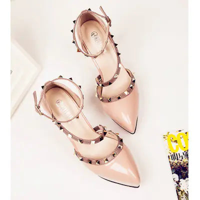 נעלי עקב גבוהות לקיץ לנשים עם פלטפורמה עמידה למים