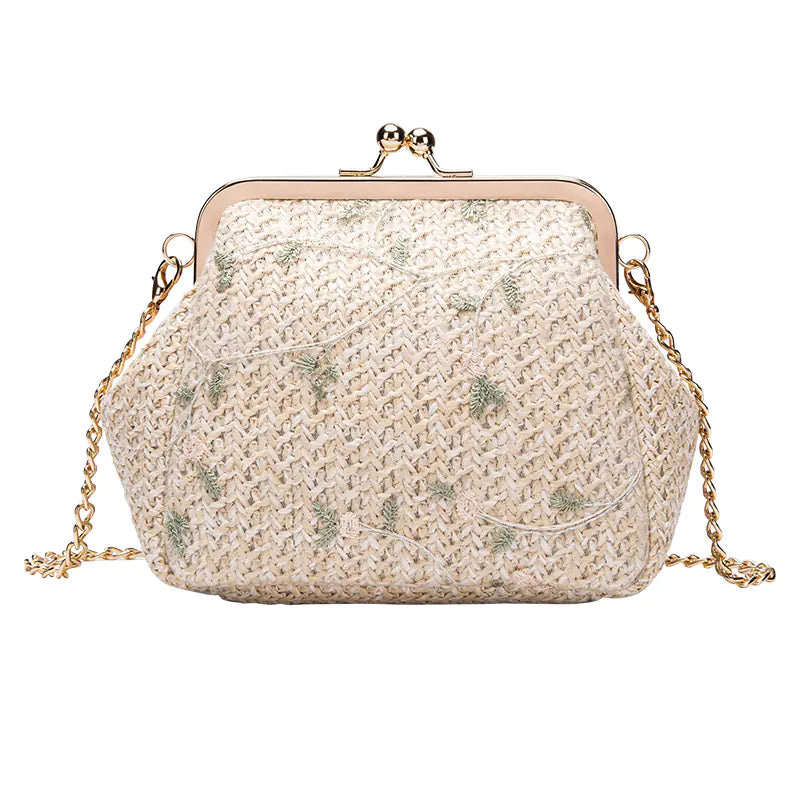 New Summer Woven Lace Shoulder Bag for Women