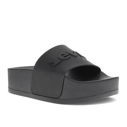 Levis Womens Casual Slide Sandal Black 9