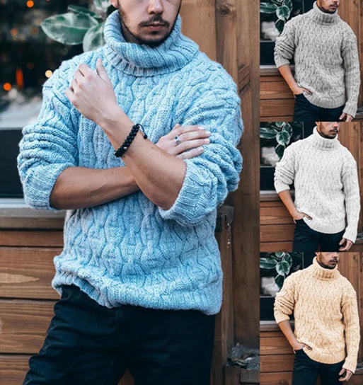 Turtleneck Knitted Sweater