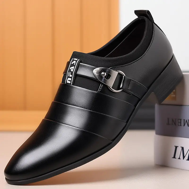 2022 Men's Business Dress Shoes - Korean Style, Large Size