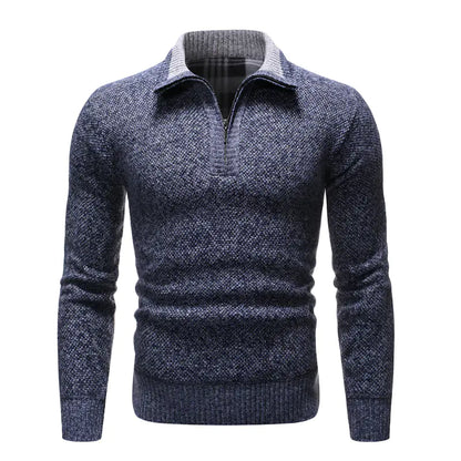 Men's Lapel Sweater