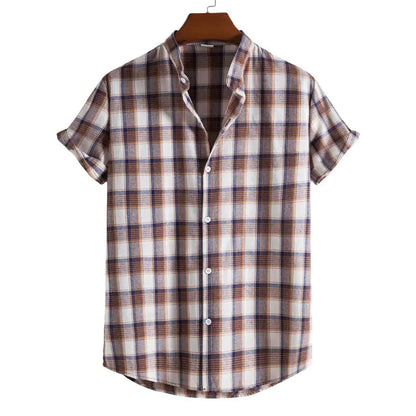 Casual Men's Shirt in Cotton Polyester Blend