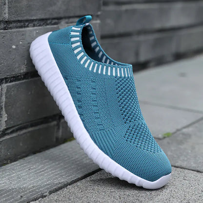 Lightweight Flat Slip-On Walking Shoes for Women
