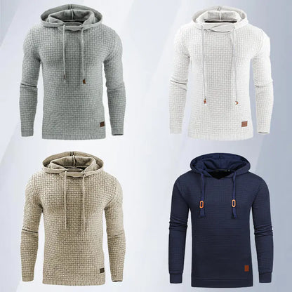 Slim Fit Men's Hoodies - Casual Sportswear Pullover