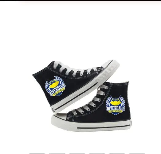 Men's Canvas High-Top Shoes - South Side Serpents Series