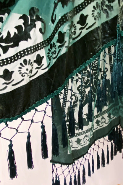 קימונו בוהו אלגנטי בסגנון ברנאוט