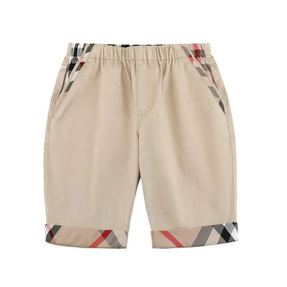 British Style Summer Shorts for Boys