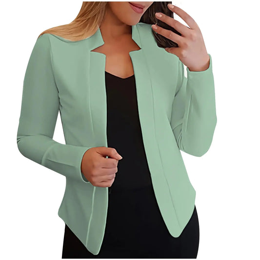 Blazer for Women Blazers for Women Business Casual Fashion Dressy Open Front Cardigan Jacket Long Sleeve Work Office Blazer Jackets
