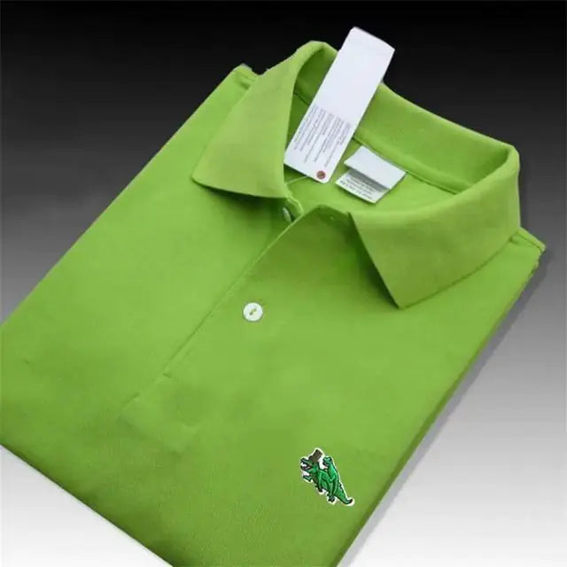 High-End Casual Embroidered Men's Polo Shirt 2024