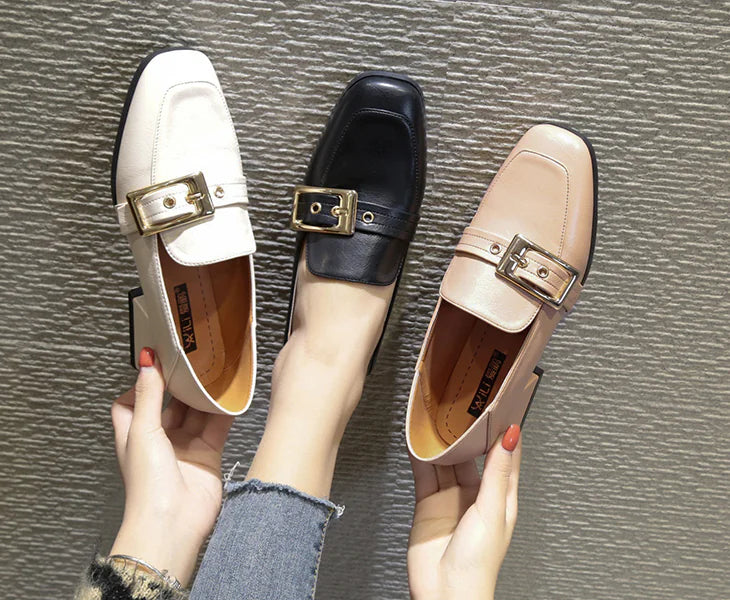 Chic Retro Mid-Heel Women's Shoes - Spring 2020 Style