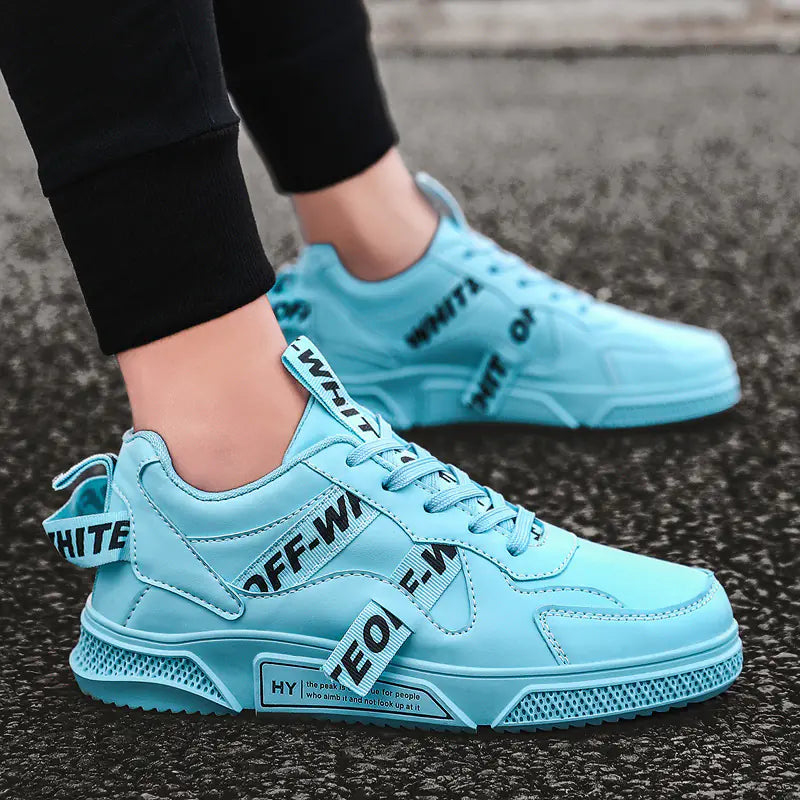Men's Casual Sneakers with Alphabet Design