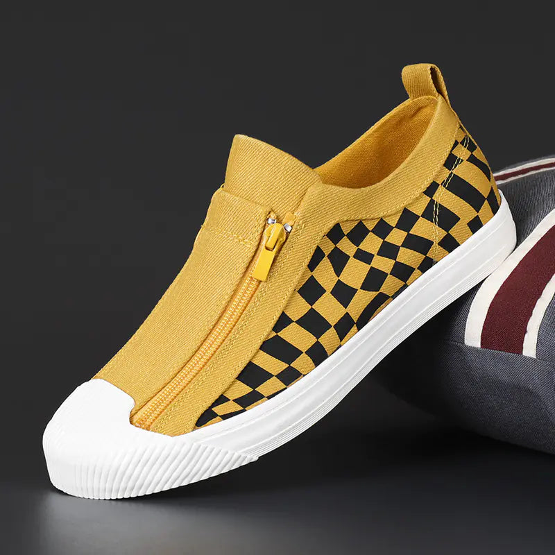 Men's Spring 2024 Canvas Slip-On Casual Shoes