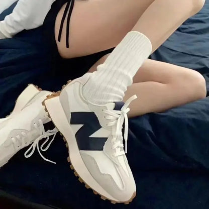 High Version NB327 Thick Sole Sports Shoes for Men & Women