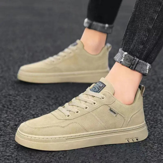 סניקרס ג'ינס קז'ואל - נעלי ספורט אופנתיות ליום יום (זוג אחד)