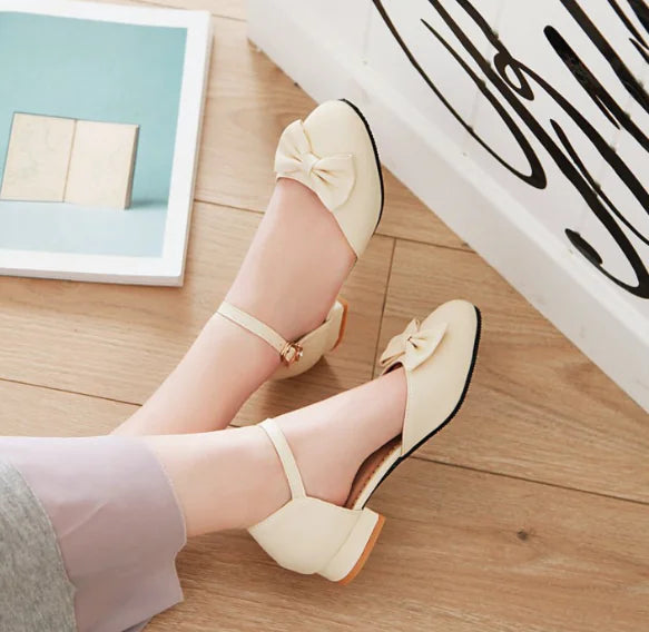 Girls' Summer High-Heel Sandals and Closed-Toe Shoes