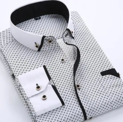 Men's Slim Fit Casual Cotton Shirts for Daily Wear