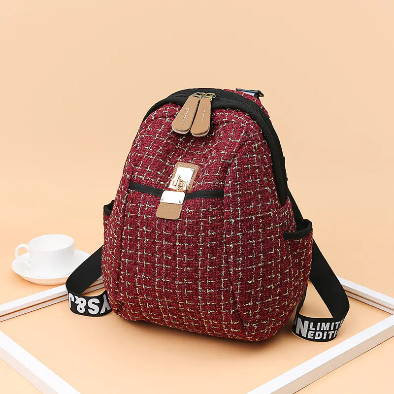 Waterproof Oxford Cloth Backpack for Women (Mini Style)