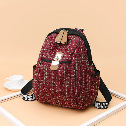 Waterproof Oxford Cloth Backpack for Women (Mini Style)