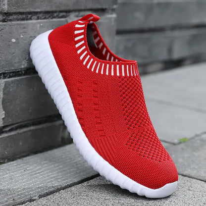 Lightweight Flat Slip-On Walking Shoes for Women