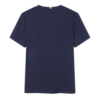 Tommy Men's Summer Short Sleeve T-Shirt - Solid Color