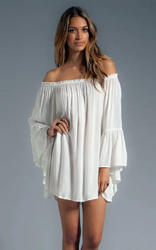 Chiffon Dress, Loose-Fitting Fashion Dress