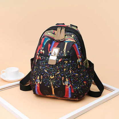 Waterproof Oxford Cloth Backpack for Women (Mini Style)