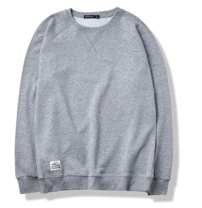 Men's Crew Neck Pullover Sweatshirt - Japanese Style