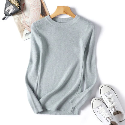 Sweater, Round Neck Sweater, Base Layer Top