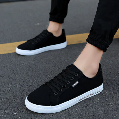 Canvas Sneakers for Men - Casual Footwear