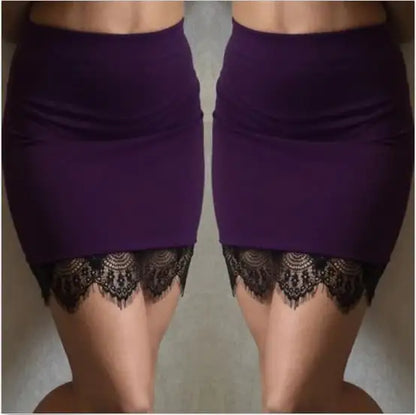 Lace One-Step Women's Skirt