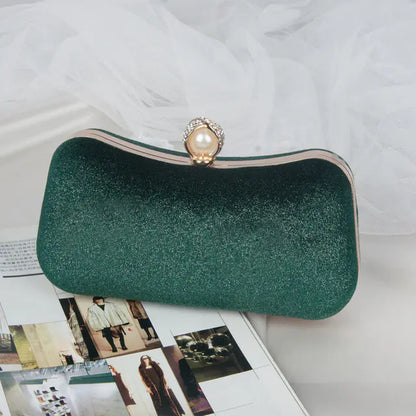 Green Shoulder Bags for Women - Luxury Designer Clutch