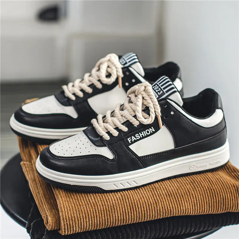 Men's Low-Top Sneakers 2023 Summer Breathable Casual Shoes