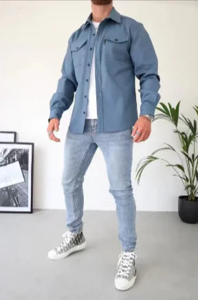 Men's Brushed Casual Shirt