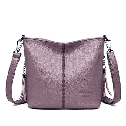 Luxury Leather Crossbody Shoulder Bags for Women