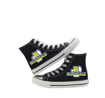 Men's Canvas High-Top Shoes - South Side Serpents Series