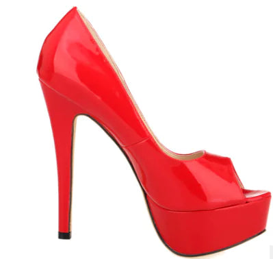 New Summer Autumn Nude Color High Heel Bridal Shoes