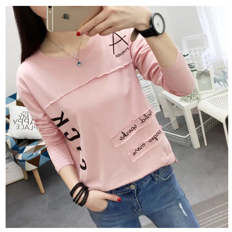 Casual Women's T-shirt for Students