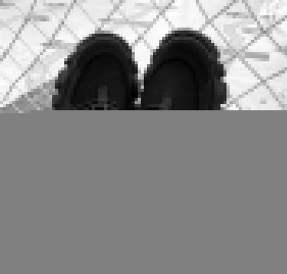 Canvas Lace-Up Thick Sole Casual Shoes for Women