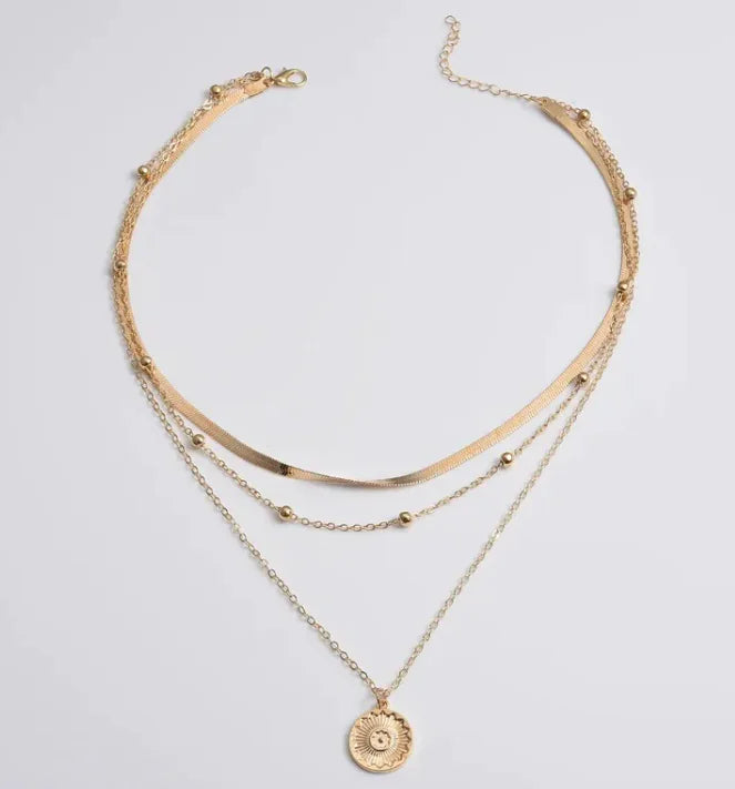 שרשרת תליון בלום אלגנטית